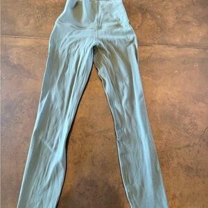 lululemon athletica Green Leggings size 0